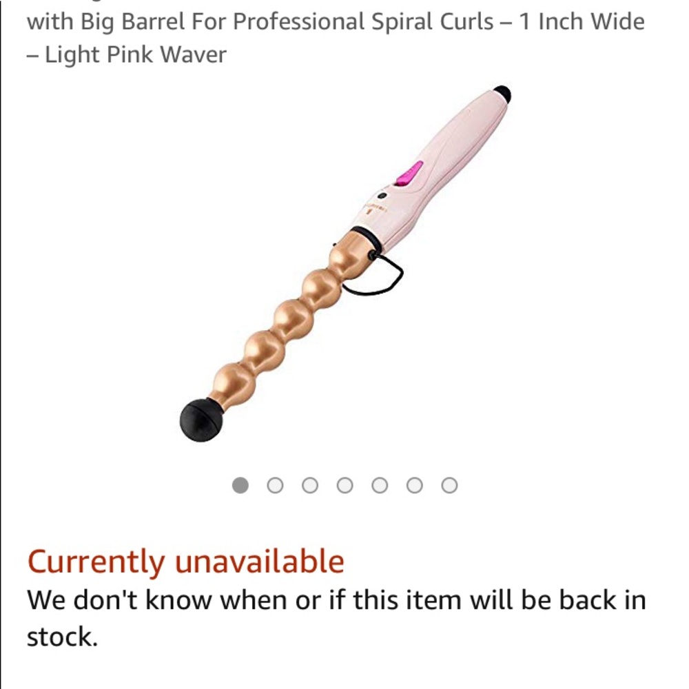 Lee Stafford curling wand